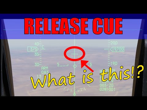 F-16 How to use the release cue in CCIP