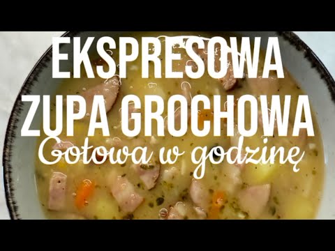 Pea soup in an hour! No soaking required, mega aromatic and filling 🍲🔥