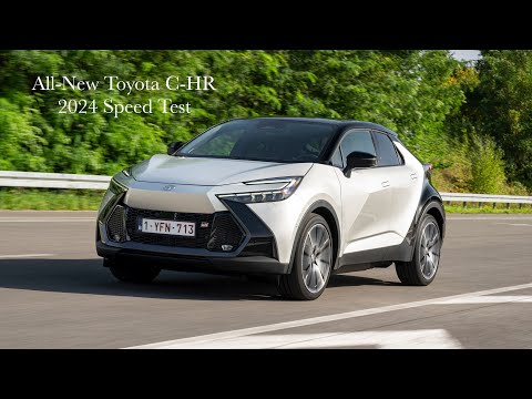 New Toyota C-HR 2024 1.8 Hybrid 140 Hp acceleration test | top speed
