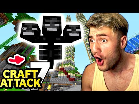 💥 Wir SPAWNEN eine WITHER in der STADT? - Craft Attack 7