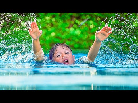 Ernest se Îneaca în PISCINĂ‼️/ Nu știe să Înoate ❌