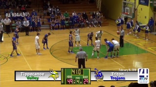 Tippecanoe Valley Boys Basketball vs Triton