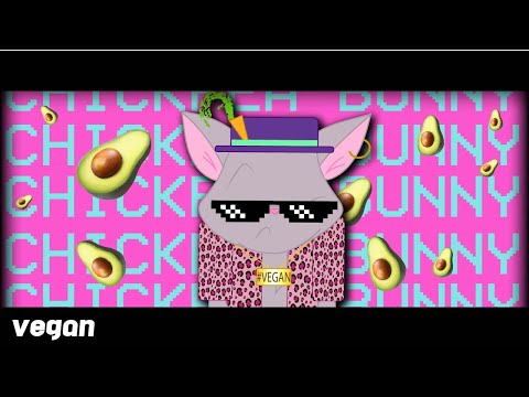 Chickpea Bunny - The Vegan Anthem 🥑(Official Music Video) | Please Stop Talking Animation 🐰