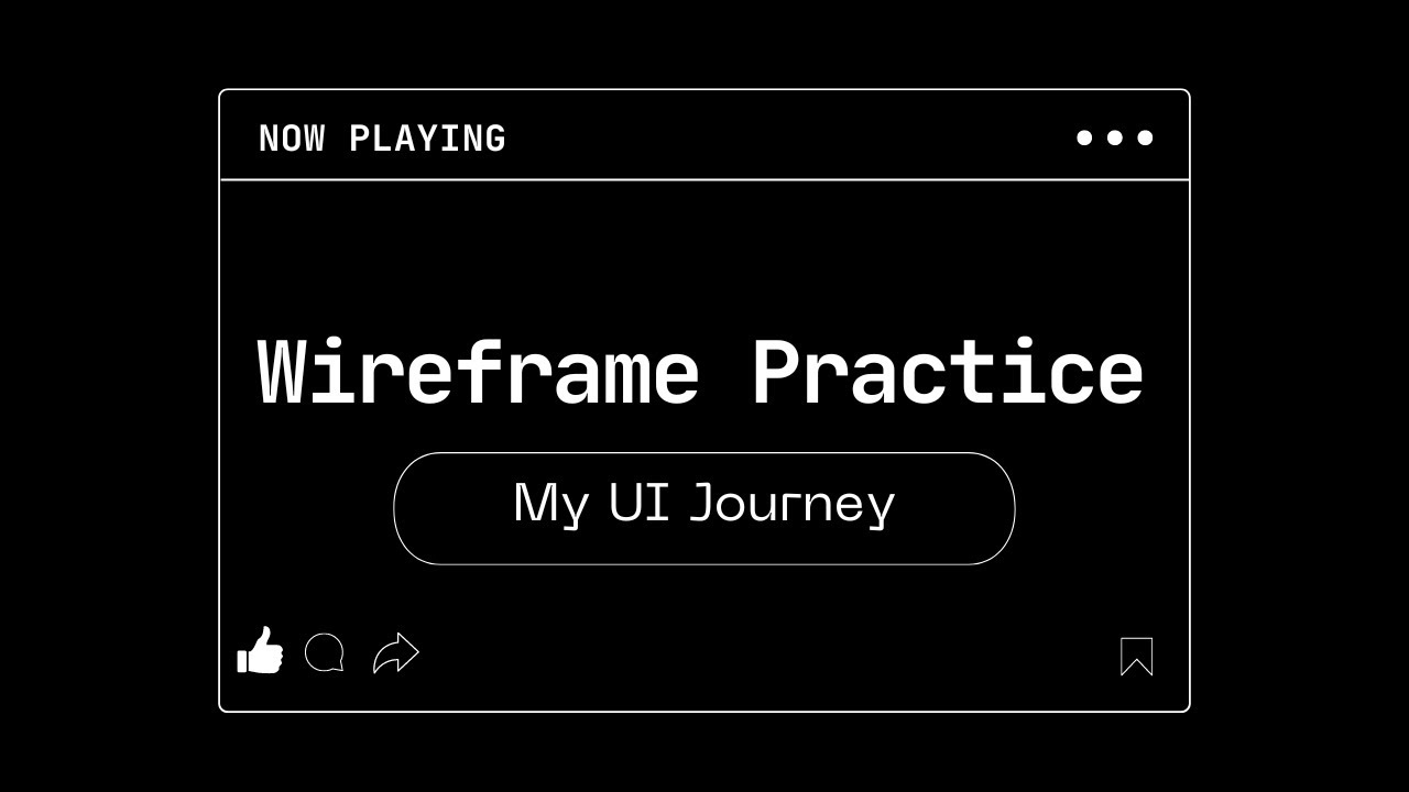 Practicing Wireframe of LinkedIn |  My UI Journey | #MyUIJourney #My_UI_Journey |