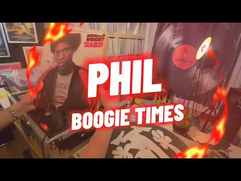 THE DIGGERS ROOM EPISODE 2 BOOGIE FUNK with PHIL BOOGIE TIMES