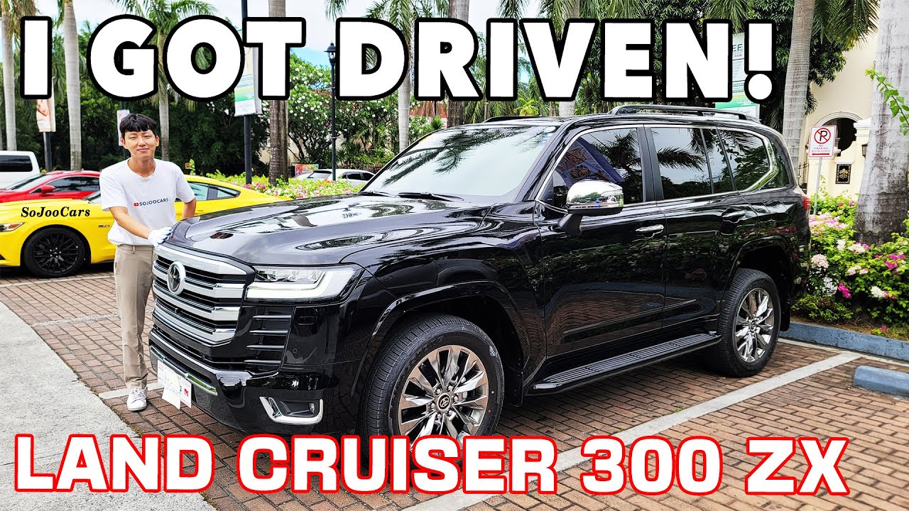 Being the Passenger and the Driver in 2022 Toyota Land Cruiser 300 ZX Local (LC300) - [SoJooCars]