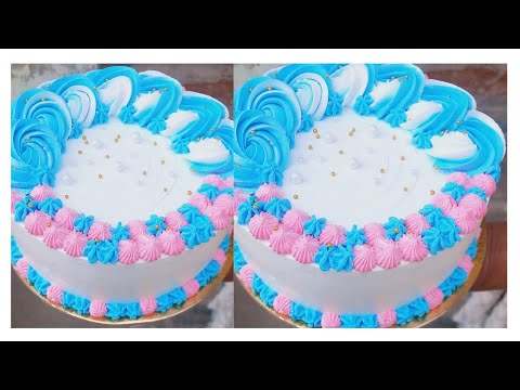 Cake Decorating Compilation/Simple Cake Design #cakes #cakedesign #cakerecipe