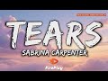 Sabrina Carpenter Tears Lyrics