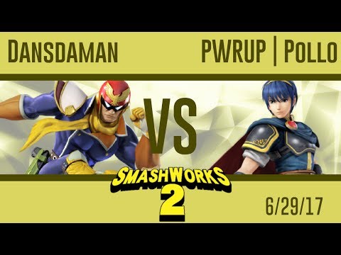 Dansdaman (Captain Falcon) vs PWRUP | Pollo (Marth) - Wii U - SmashWorks 2