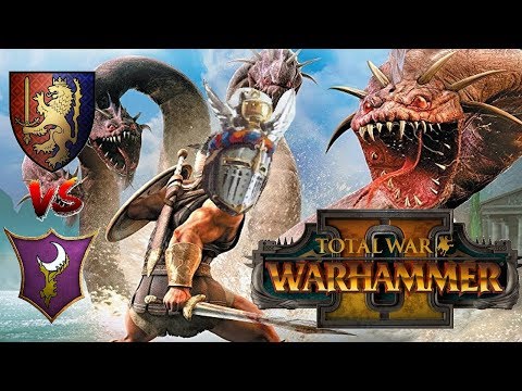 Bretonnia vs Dark Elves | DOES THE LADY WILL IT? - Total War Warhammer 2