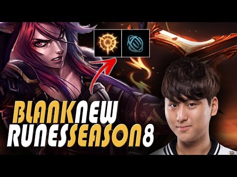 Season 8 New Runes - SKT Blank Shyvana Jungle