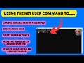 How To Change Administrator Password Using NET USER Command Step By Step Guide Computerbasics