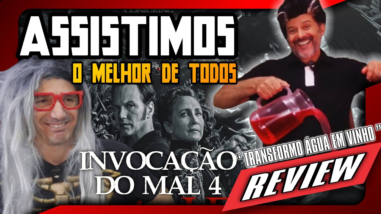 👻😱 Invocação do Mal 4 é o MELHOR da franquia e o Ricardo, pra variar nem viu 🤦‍♂️😂 #Review