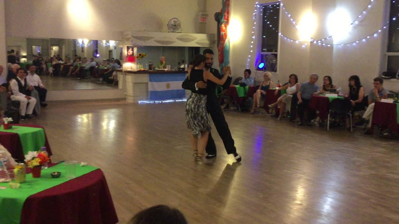 Nestor Azorin y Melina Martinez #3 to Estampa de Varon by D'Arienzo @ Toronto Tango Club 9-4-2016