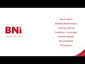 BNI® Core Values: Recognition (Video 8)