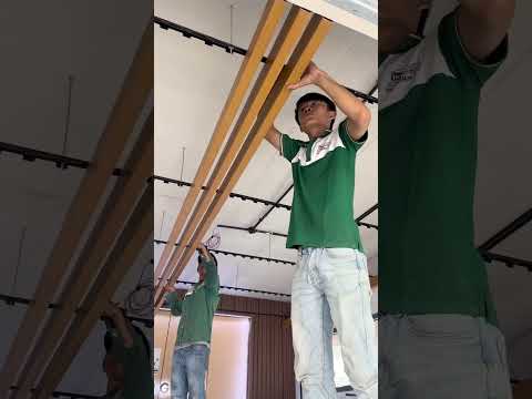   Hướng dẫn lắp đặt Lam treo Trần HWOOD 