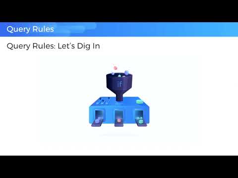 Query Rules Workshop