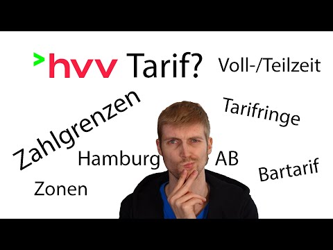 hvv Tarif für Anfänger