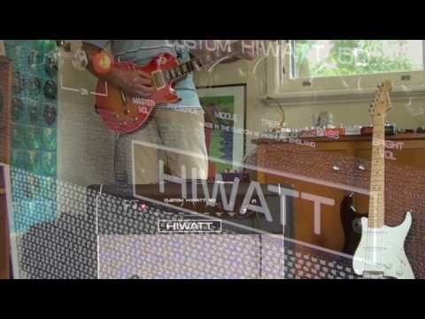 HIWATT Custom 50 SA212 Combo - General demo (Les Paul) with and without effects