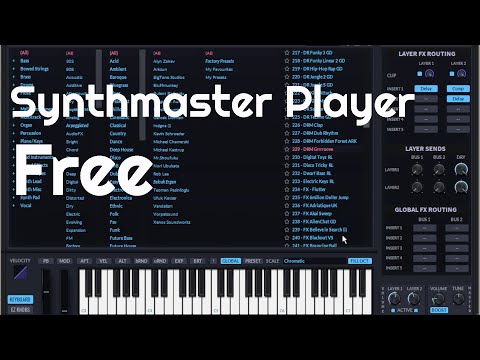 Free Synth - Synthmaster Player Free (No Talking)