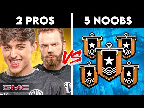 Rainbow Six Siege Pros Vs Noobs | TSM R6