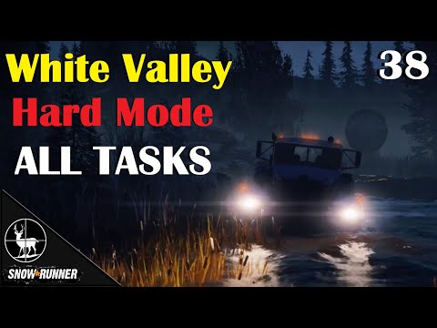 White Valley ⚠️ SnowRunner Hard Mode ⚠️ All Tasks