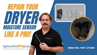How to Replace Whirlpool/KitchenAid/Maytag Dryer Moisture Sensor 279366