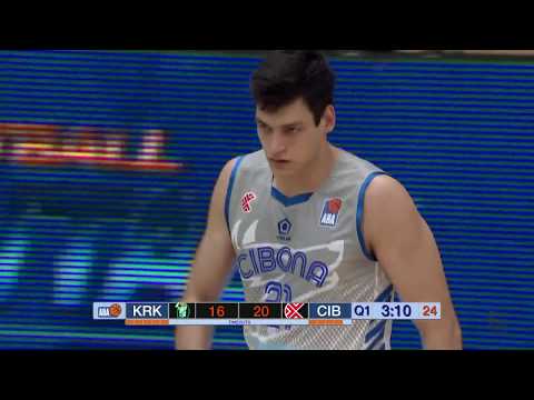 ABA Liga 2018/19, Round 10 match: Krka - Cibona (10.12.2018)
