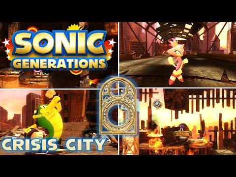 Crisis City [All Challenges] ★ Sonic Generations | All Missions
