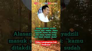 Download lagu Gus Baha Short 'Tidak Perlu Memaksakan Ibadah Harus Sempurna' mp3