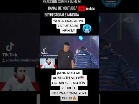 ¡ACZINO 🇲🇽 VOY A TIRAR AL P8 LA PUTIZA ES INFINITA!🔥| ACZINO VS P8 REDBULL INTERNACIONAL 2021