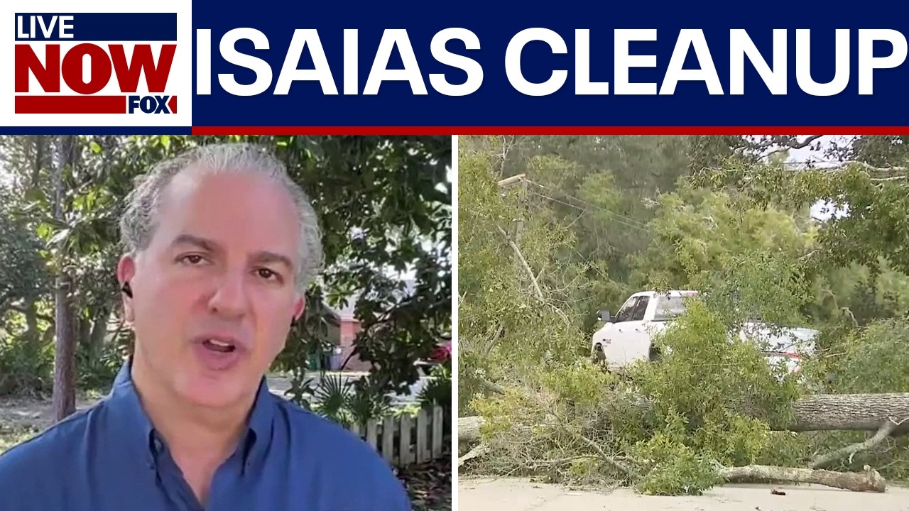 Recovery efforts underway in Florida Panhandle after Isaias hits