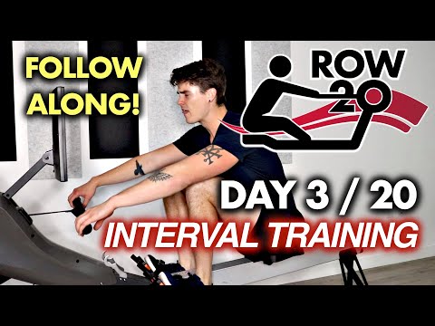 ROW-20 - Day 3 of 20 - SERIOUS INTERVAL WORK!