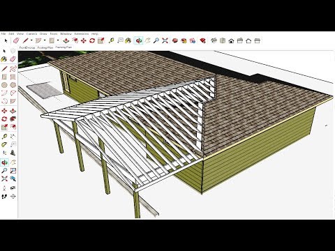 Roof Framing in SketchUp