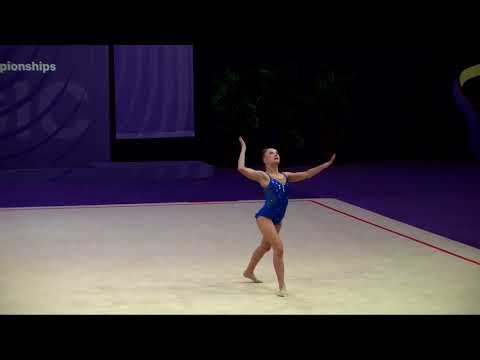 DREVYLO Veronika (CAN) - 2023 Rhythmic Junior Worlds Qualifications BA Individual