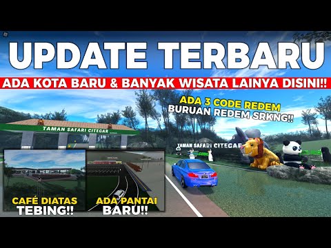 Ada Update Taman Safari & Kota Baru Paling Keren Banget‼️  - Roblox Southwest Indonesia