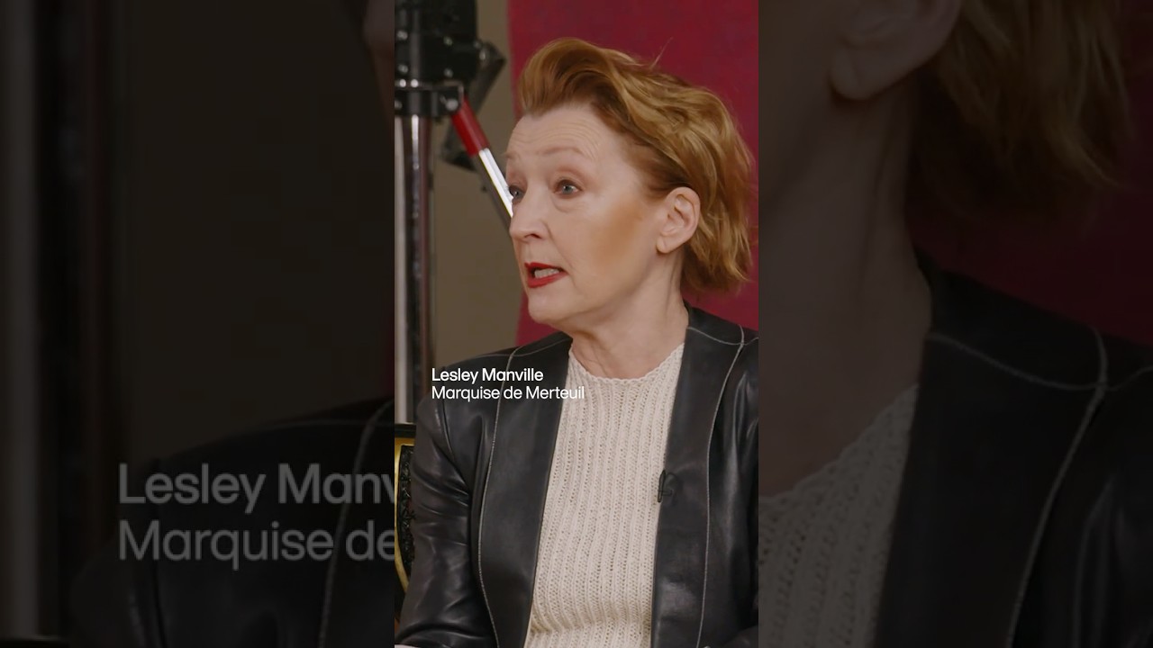 Lesley Manville first filmed show! #LesLiaisonsDangereuses #ntlive
