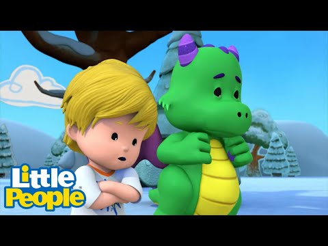 Little People Mini Adventures | Chilly Dragon! | Kids Cartoons - Kids TV Series, Kingdom Kids Zone - Little People - Fisher Price