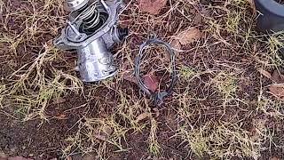 GL450 2011 THERMOSTAT REPLACEMENT
