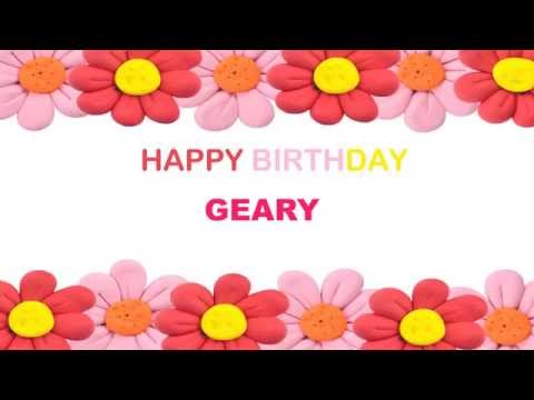 Gearygary Geary like Gary   Birthday Postcards - Happy Birthday