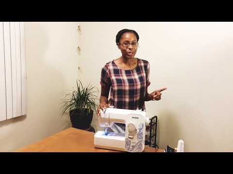 Насколько хорошо Brother LX 3817 шьет джинсовую ткань?