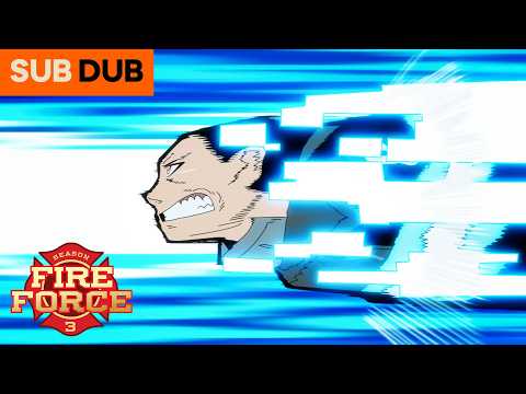 Shinra Kicks at Light Speed | Fire Force Season 3
