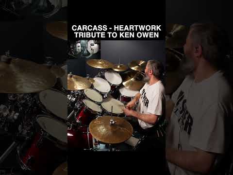 CARCASS - HEARTWORK - KEN OWEN - SKANK + BLAST BEATS —Drums