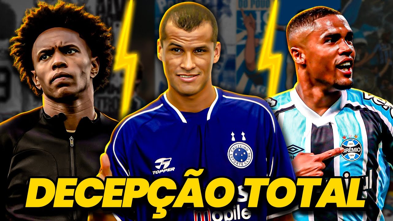 🤬 10 GRANDES Jogadores que voltaram pro Brasil e foram uma B***