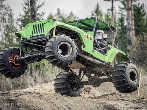 Rookie Christian Jensen beats the car in his first Formula Offroad race!