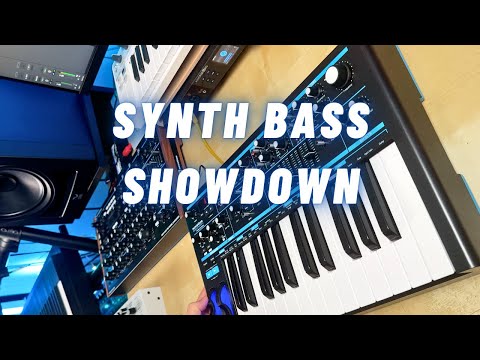 Synth Bass Showdown: Novation Bass Station vs Moog, Sequential, and Roland SH-101