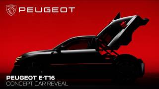 Peugeot E-T16 Concept | The Reveal