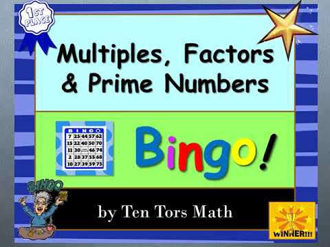 Multiples Factors Primes