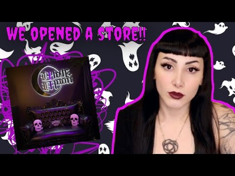 BEST Shopping in Salem Pt. 2 // WE OPENED A STORE!! Decor Shopping at Wolf Moon and Hive & Forge 🦇
