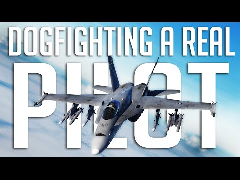 I Dogfight a Real French Rafale Pilot F/A-18C Hornet | DCS